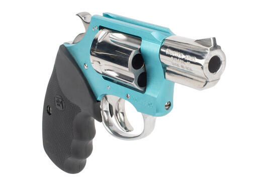Charter Arms Undercover Lite 38 Special revolver features a blue anodized frame